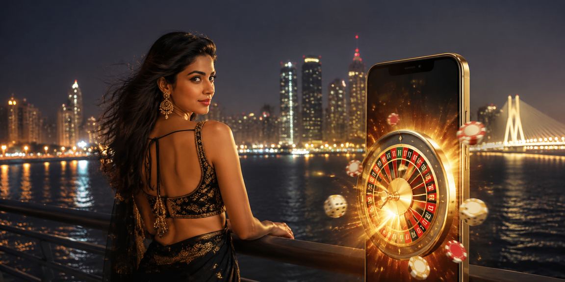Modern casino app interface on mobile in Mumbai